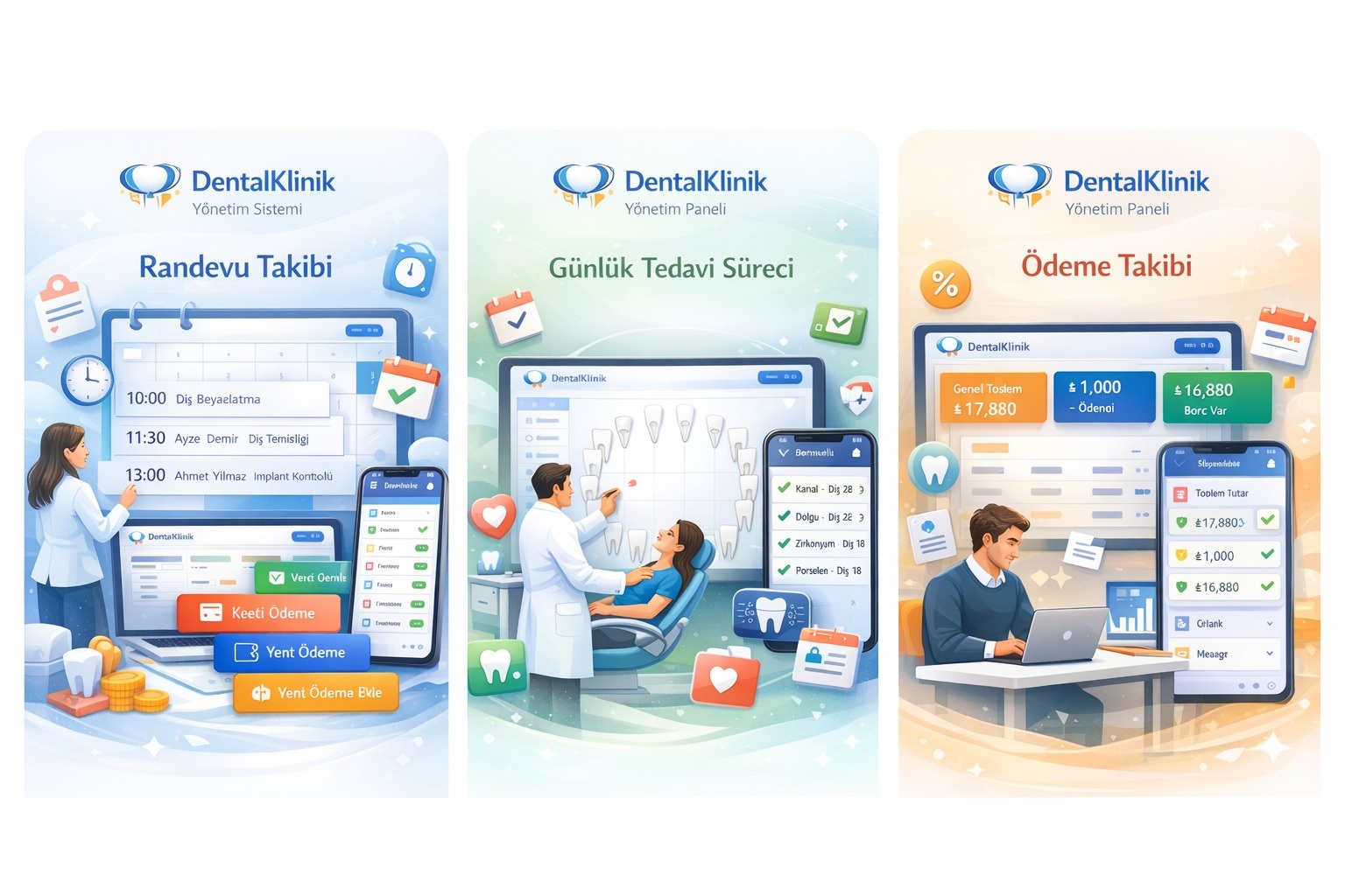 Diş Kliniği Yönetim Sistemi